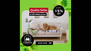 Furnco Trading Quality Sofas at Very Less Prices [upl. by Nwahsit]