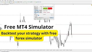 Free Mt4 Simulator soft4x  backtest your forex trading strategy with free simulator [upl. by Jeanette160]