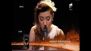 Emeli Sandé  quotClownquot Interpretarea Adinei Răducan la X Factor [upl. by Melamie81]