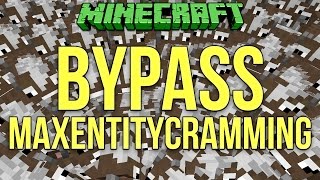 Minecraft 111 Bypass maxEntityCramming Gamerule Tutorial [upl. by Ayin]