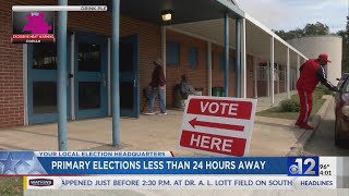 Mississippis primary elections less than 24 hours away [upl. by Nanci]