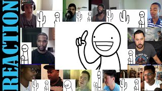 asdfmovie 18 Complete Collection REACTIONS MASHUP [upl. by Akoyn262]