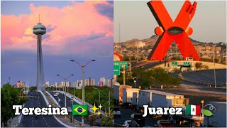 🇧🇷 Teresina vs Juarez 🇲🇽  As grandes cidades latinas [upl. by Allets]