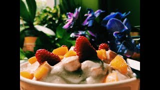 Raspberry Apricot Vanilla Pudding vegan  Take 3 [upl. by Ahsahs]