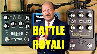 Strymon Iridium vs UAFX Lion no talking [upl. by Hafeenah588]