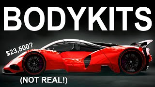 Top 5 Exotic Cars That Are ACTUALLY BODYKITS [upl. by Nenad]