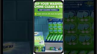 Wholesale Lot Of Washing Machine Cleaner Tablets by closeoutexplosioncom [upl. by Zorina]