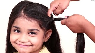 Most Beautiful Hairstyle for Little girls  Easy hairstyles for long hair  Baby Hairstyles [upl. by Ul]