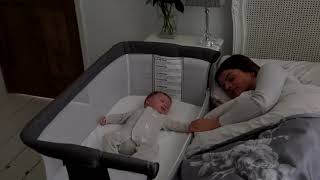 Bedside Bassinet HowTo Video [upl. by Sanalda]