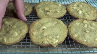 White Chocolate amp Macadamia Cookies  Subway Recipe [upl. by Bradan]