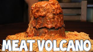 Spaghetti Meat Volcano 300th Video  Furious Pete [upl. by Atrebla869]