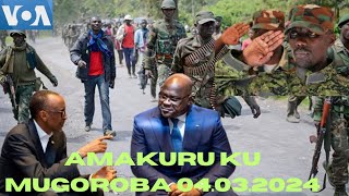 Ijwi ryamerika amakuru yo ku mugoroba 04032024  voa amakuru [upl. by Nere]