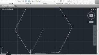 C00305 Drawing Polygons AutoCAD 2014 Tutorial [upl. by Atibat]