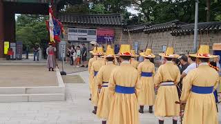 Guards arriving at Deoksugung Palace [upl. by Ecyac952]