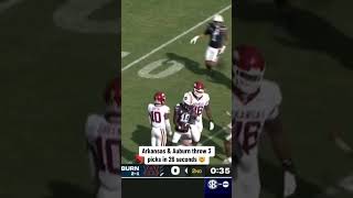 3 INTERCEPTIONS IN 26 SECONDS 😮 [upl. by Deeanne]