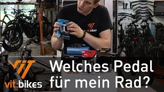 Welches Pedal ist das Richtige für mich  vitbikesTV 155 [upl. by Ellary]