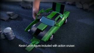 Ben 10 Alien Force Kevin Levins Action Cruiser [upl. by Emse]