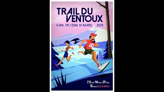 Trail du Ventoux  46Km 2024 [upl. by Yelwah]