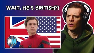 American Reacts to Top 10 Brits Playing Americans [upl. by Ymereg]