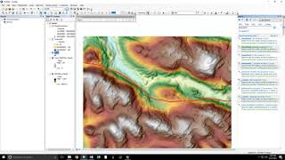 Highway Viewshed Analysis using ArcGIS [upl. by Amorita]