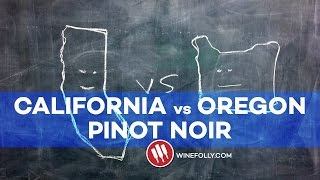 California vs Oregon Pinot Noir [upl. by Notsej]