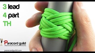 4 lead 3 bight turks head knot [upl. by Jarret]