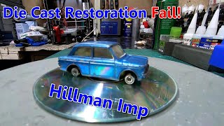 Hillman Imp 196467Corgi DieCast Restoration Fail [upl. by Brufsky]