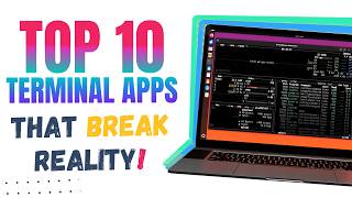 Top 10 INSANE Linux Terminal Applications You Should Be Using Command Line Sorcery [upl. by Peony]