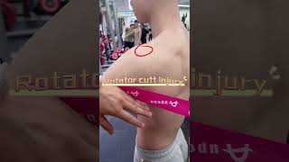 kinesiology tape can support reduce swelling and relieve pain associated with the rotator cuff [upl. by Ymma]