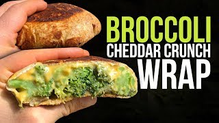 The Crunch Wrap Gainz Tutorial Video Deli Fresh Rotisserie Chicken Broccoli amp Cheddar Crunch Wrap [upl. by Casta860]