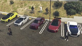 GTA ps5 carmeets [upl. by Aneekahs]