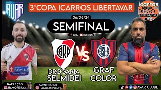 SEMIFINAL COPA ICARROS LIBERTAVAR DROGARIA SELMIDEI X GRAFCOLOR 060624 [upl. by Africah891]