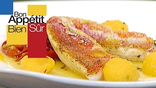 Recette Filets de rougets poêlés [upl. by Uok]