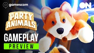 Party Animals Gameplay Preview  The Funniest Game At gamescom [upl. by Seligman209]