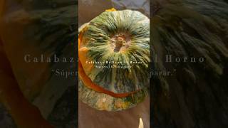 Calabaza Rellena Al Horno recetas asmr recetasfaciles calabaza fit recipe cooking recipes [upl. by Reuven978]