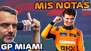 Mis notas del GP de Miami de F1 [upl. by Eiliab165]