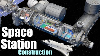 How did they build the ISS International Space Station [upl. by Hsevahb]