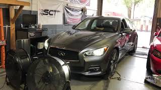 Infiniti Q50 MBRP Exhaust and Downpipe Install with Sound [upl. by Corey99]