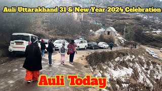 Auli Uttarakhand  Auli Letest Video No Snow  Auli New Year Celebration  DivineUttarakhand [upl. by Knowlton]