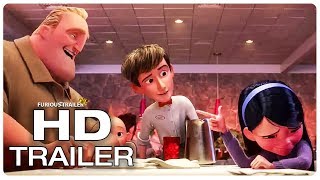 INCREDIBLES 2  6 Minutes Trailers 2018 [upl. by Loma]