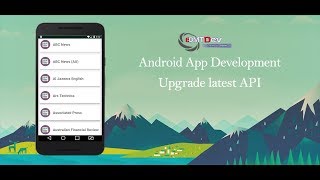 Android Studio Tutorial  News Reader Part 3 Upgrade to latest V2 API edmt dev [upl. by Ellissa]