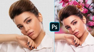 Photoshop Tutorial  How to Remove Background Fast Tutorial । Remove Background [upl. by Nwahsear]