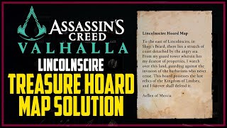 Lincolnscire Treasure Hoard Map Solution Assassin’s Creed Valhalla [upl. by Merri]