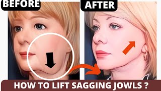 FACE LIFTING MASSAGE for Jowls amp lower face ABIGAIL [upl. by Ellehcal]