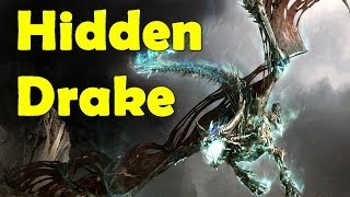 Skyrim Secrets Hidden Cave Dragon [upl. by Schaffer]