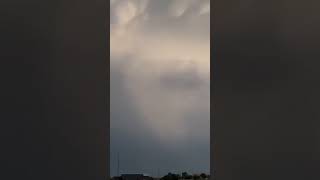 Lightning flashes within storm formation outside Amarillo Texas [upl. by Ynhoj]