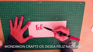 Lettering feliz navidad [upl. by Tireb639]