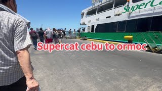 Sasakay sa supercat from cebu to ormoc mangole nami🤣フィリピン🇵🇭です🇵🇭船で🚢帰ろう🚢2024 [upl. by Eninotna355]