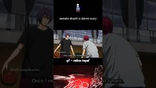 akashi from Kuroko no basket  anime badass moment edit shorts [upl. by Yzeerb999]