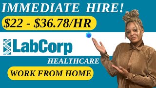 IMMEDIATE HIRE  LABCORP WORK FROM HOME  WFH JOBS 2023  HEALTHCARE  REMOTE JOBS 2023 [upl. by Leuname841]